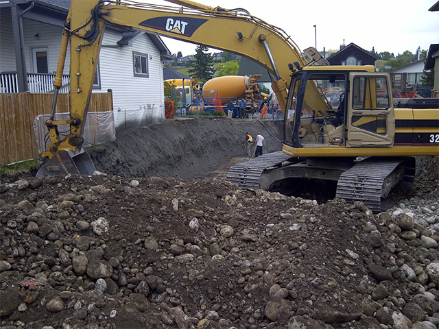 Excavating Work Calgary