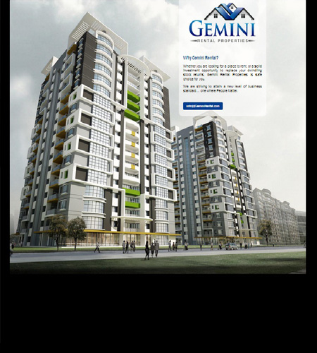 Website Design Gemini Rental