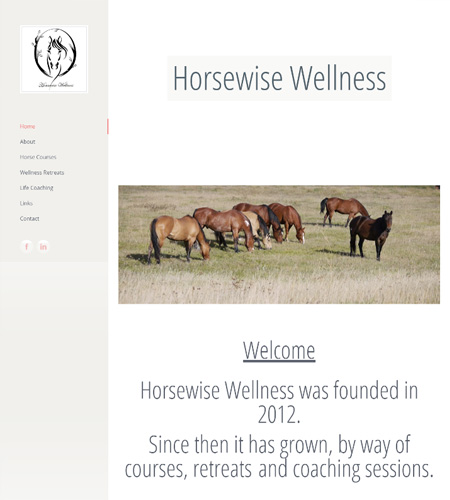 Website Design Horsewise Wellness